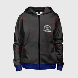 Детская толстовка на молнии TOYOTA