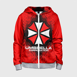 Детская толстовка на молнии Umbrella Corporation