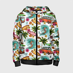 Детская толстовка на молнии Летнее Настроение