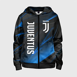 Толстовка на молнии детская JUVENTUS, цвет: 3D-черный
