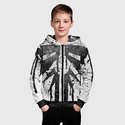 Толстовка на молнии детская THE LAST OF US 2, цвет: 3D-черный — фото 2