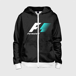 Детская толстовка на молнии Formula 1