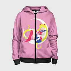 Детская толстовка на молнии Сейлор мун