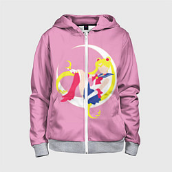 Детская толстовка на молнии Сейлор мун