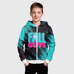 Толстовка на молнии детская ФОЛЛ ГАЙС, цвет: 3D-белый — фото 2