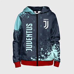 Толстовка на молнии детская JUVENTUS ЮВЕНТУС, цвет: 3D-красный