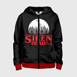 Детская толстовка на молнии Siren Head