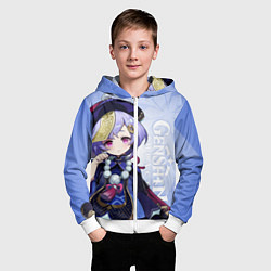 Толстовка на молнии детская GENSHIN IMPACT, ЦИ ЦИ,, цвет: 3D-белый — фото 2