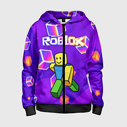 Детская толстовка на молнии ROBLOX КУБЫ