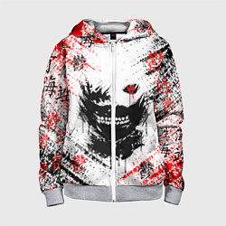 Детская толстовка на молнии ТОКИЙСКИЙ ГУЛЬ КЕН КАНЕКИ