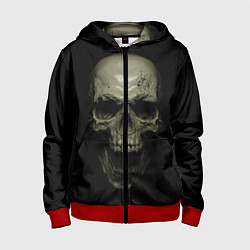 Детская толстовка на молнии SKULL