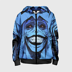 Детская толстовка на молнии ПОДНЯТИЕ УРОВНЯ В ОДИНОЧКУ