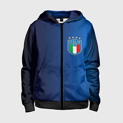 Детская толстовка на молнии Сборная Италии