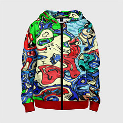 Детская толстовка на молнии Multicolored