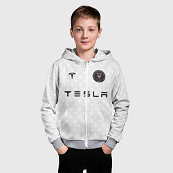 Толстовка на молнии детская INTER MIAMI FC TESLA KIT, цвет: 3D-меланж — фото 2