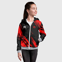 Толстовка на молнии детская FF GARENA Z, цвет: 3D-меланж — фото 2