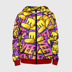 Детская толстовка на молнии ROBLOX РОБЛОКС YEET