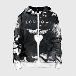 Детская толстовка на молнии BON JOVI БОН ДЖОВИ