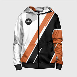 Толстовка на молнии детская CS:GO Asiimov Edition, цвет: 3D-черный