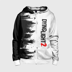 Детская толстовка на молнии DYING LIGHT 2 GOOD NIGHT AND GOOD LUCK