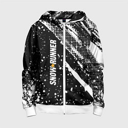 Детская толстовка на молнии SnowRunner Logo