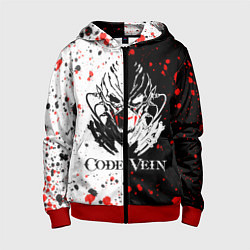 Детская толстовка на молнии Code Vein Logo