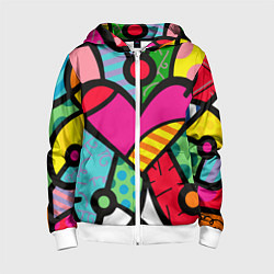 Детская толстовка на молнии Ромеро Бритто Арт