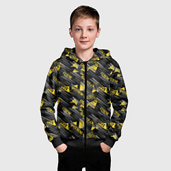 Толстовка на молнии детская Extreme Drive экстрим, цвет: 3D-черный — фото 2