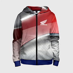 Детская толстовка на молнии Honda Текстура