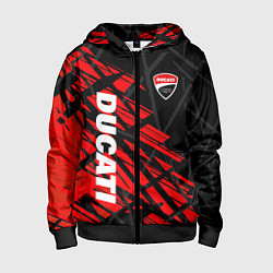 Детская толстовка на молнии DUCATI МОТО СПОРТ
