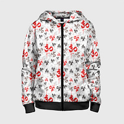 Детская толстовка на молнии Мантра ОМ АУМ