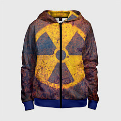 Детская толстовка на молнии Радиактивно!