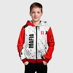 Толстовка на молнии детская Mafia 2: Definitive Edition, цвет: 3D-красный — фото 2