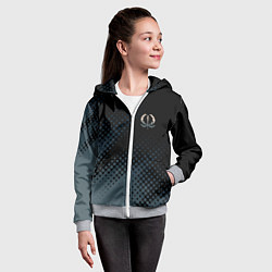 Толстовка на молнии детская Critical ops cops, цвет: 3D-меланж — фото 2