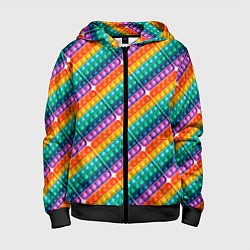 Детская толстовка на молнии Pop It Now