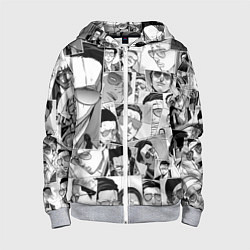 Детская толстовка на молнии Путь домохозяина паттерн