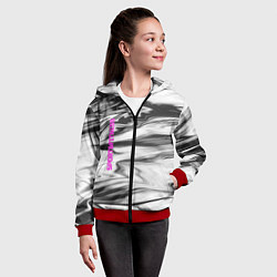Толстовка на молнии детская SPORT&FITNESS, цвет: 3D-красный — фото 2