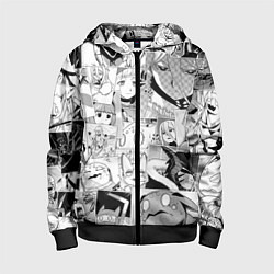 Детская толстовка на молнии Да я паук и что с того pattern