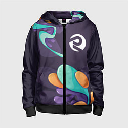 Детская толстовка на молнии ARC Raiders graffity splash