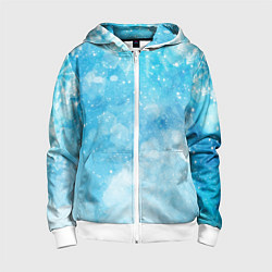 Детская толстовка на молнии Зимняя сказка