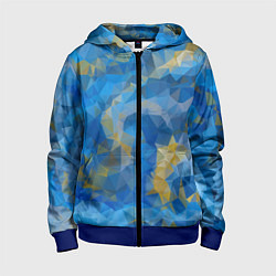 Детская толстовка на молнии Blue style