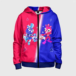 Детская толстовка на молнии Нулевая Гравитация PK XD