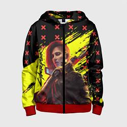 Детская толстовка на молнии Cyberpunk 2077 Phantom Liberty