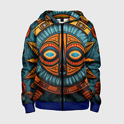 Детская толстовка на молнии Орнамент в африканском стиле