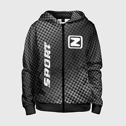 Детская толстовка на молнии Zotye sport carbon