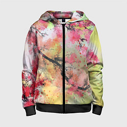 Детская толстовка на молнии Japan sakura