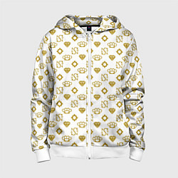 Детская толстовка на молнии Узор как у девушки из Gta 6