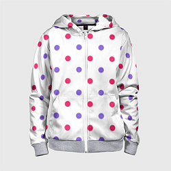 Детская толстовка на молнии Шикарный узор