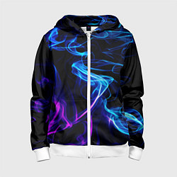 Детская толстовка на молнии Color blue pink