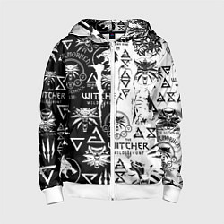 Детская толстовка на молнии Monster energy логотипы игр